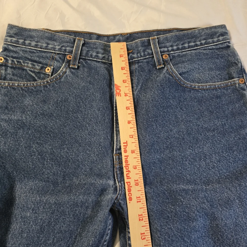 VINTAGE LEVIS 505 Jeans Adult 34x34 Blue Denim Pants Straight‎ Leg Men’s